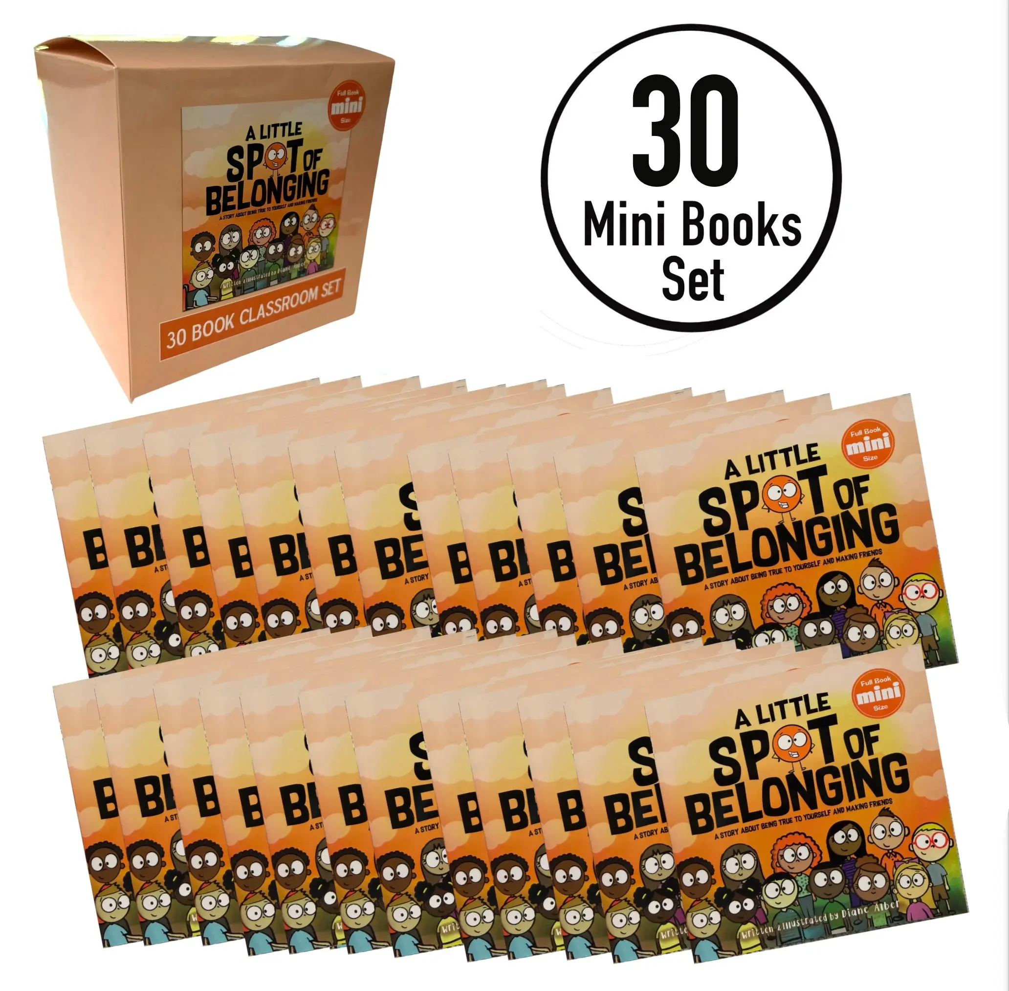 30 Mini Books Belonging SPOT