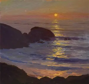Sunset above Cronkite - High Quality Print