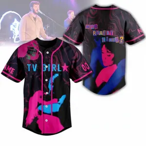 TV Girl Personalized Baseball Jersey, Gift for Fans