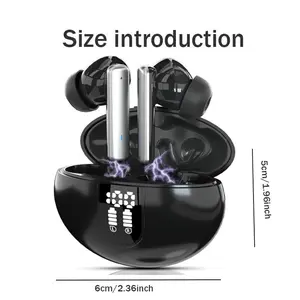 Ai Translation Earbuds Real Time, 48H Simultaneous interpretation Translator Earbuds with 6 Translation Modes/165 Languages, No Subscription Translatior Headphones,Audifonos Traductores Inglés Español