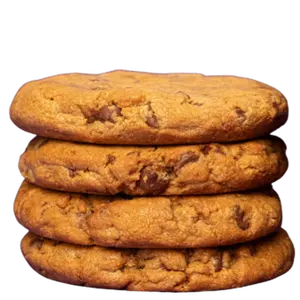 Classic Chocolate Chip Cookies - Buttery Golden-Brown Exterior Soft Gooey Center Rich Semi-Sweet Chocolate Chips Timeless Treat