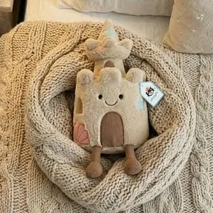 Jellycat Sandcastle Plush Toy - Cute Summer Beach Theme Stuffed Animal for Kids & Collectors