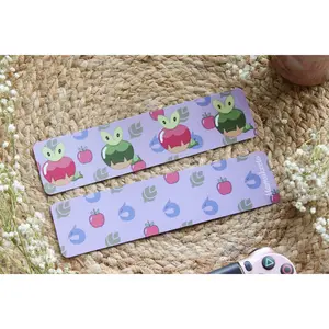Applin 8" x 2" Glossy Bookmark | Wisteria