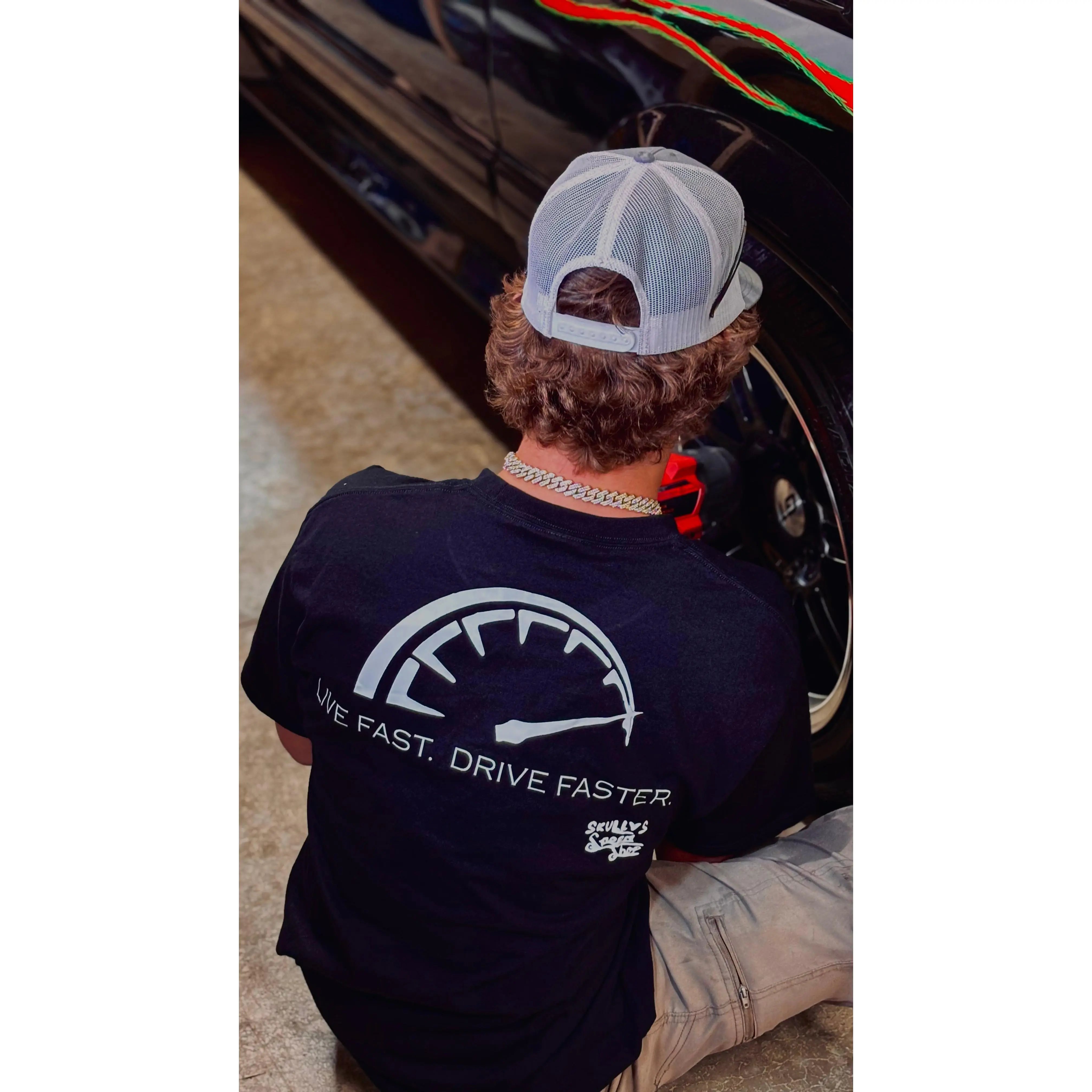 "Live Fast. Drive Faster." T-Shirt