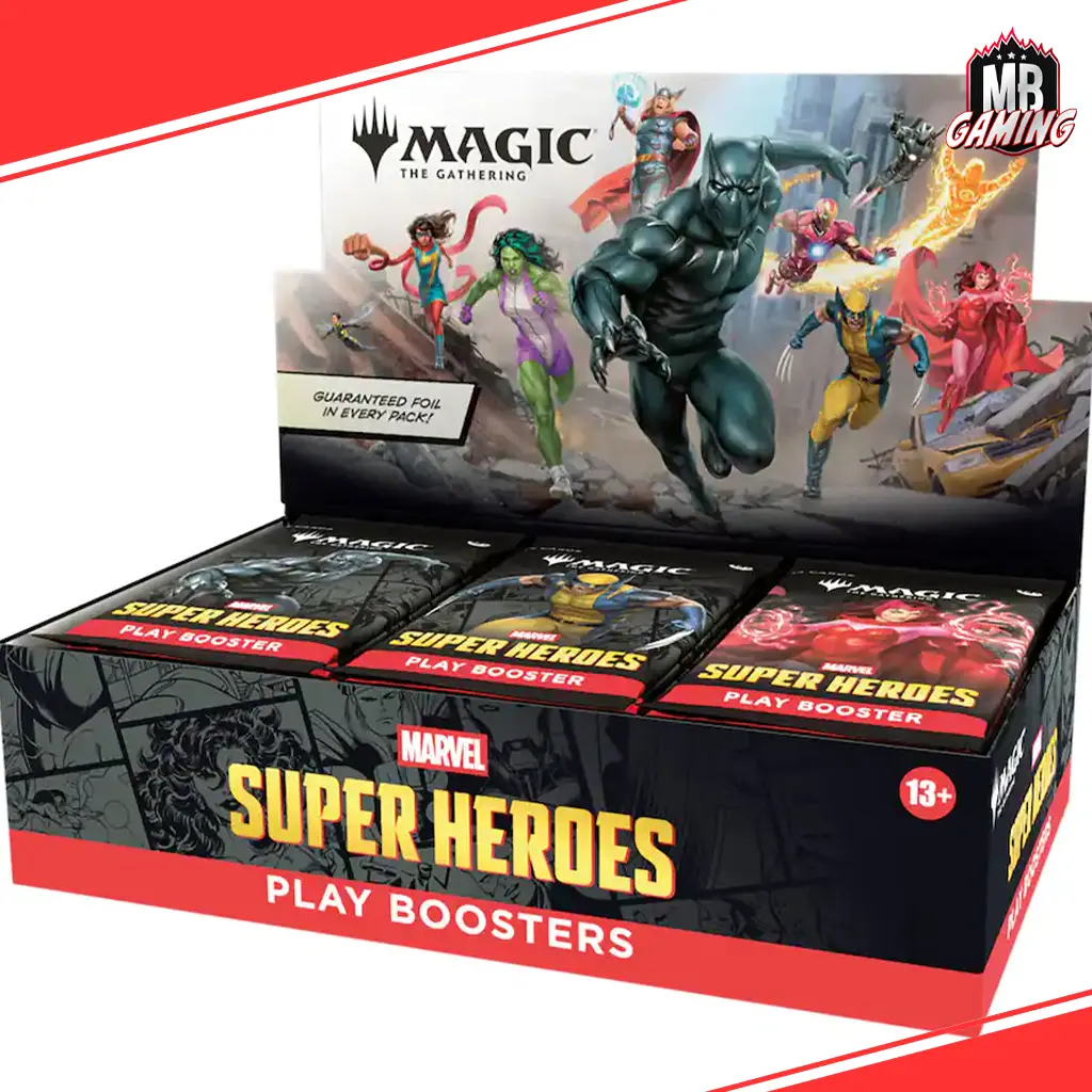 Magic The Gathering: Marvel Super Heroes Play Booster Magic The Gathering: Marvel Super Heroes Play Booster