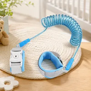 6.56FT Reflective Anti-Lost Child Wrist Leash with Safety Lock – Adjustable Wrist Link, Toddler Walking Harness for Kids 1-5 Years Old