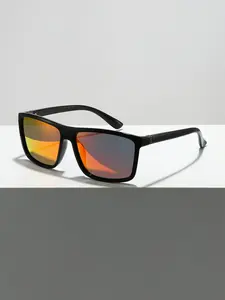 Unisex Classic Square Glasses, Durable PC Frame, Multiple Colors Available, Perfect for Daily Wear, Fashionable Tac Eyewear