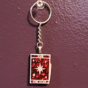 Tarot Card Keychain