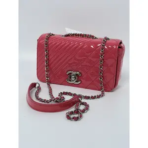 Pre-owned CHANEL leather Shoulder Bags Coco Boy Flap Shoulder Bag JE491CC