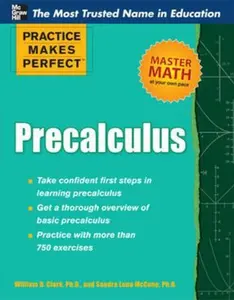 USED-Practice Makes Perfect Precalculus by Clark, William D. (Paperback)