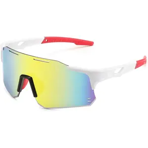 EyeconicFinds Cycling Glasses Sports Sunglasses for Men Women, Youth Kids Baseball Softball Running Sunglasses B0223