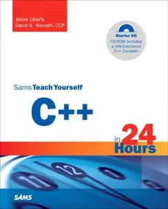 USED Book - Sams Teach Yourself C++ in 24 Hours, Starter Kit (4th Edition) (Sams Teach Yourself) by Jesse Liberty (Paperback) - english