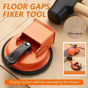 Floor Joint Repair Tool Set, Strong Suction Floor Repair Kit + Rubber Hammer, Wood Board Clamp, Suitable for Hardwood Floors, Tiles, Vinyl Flooring