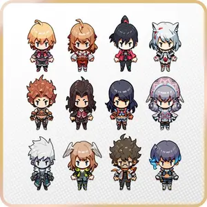 Black Butler Anime Figures Sebastian Michaelis Undertaker Grelle Sutcliff Cosplay Acrylic Keychains, Cute Keychains for Bags and Keys, Durable, Lightweight and Perfect for Personal Style, Collecting and Gifting