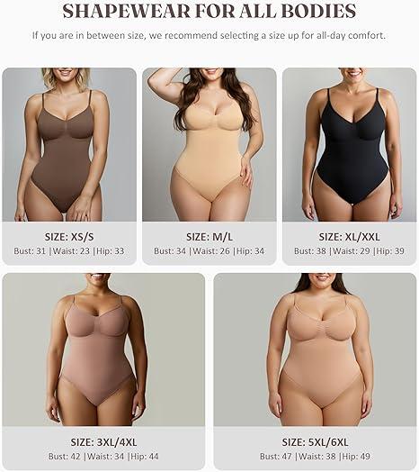 FeelinGirl Seamless Covered Bust Jumpsuit Thong Bodysuit Fit Comfort Slimming  Womenswear 1 Breathable Hip Tops Soft  Deals For You Days  TikTokShopBlackFriday