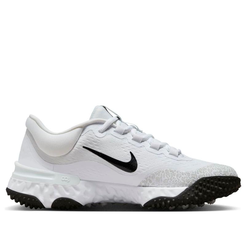 (WMNS) Nike Alpha Huarache Elite 4 Turf 'White Black' FD2746-100
