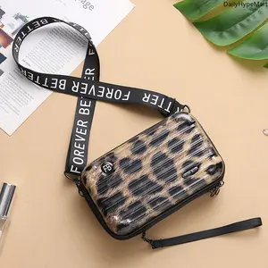 Fashion Mini Suitcase Shape Bag, Crossbody Shoulder Handbag for Women