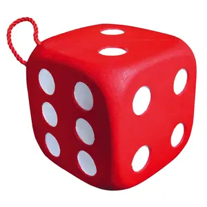 Morrell Targets Big High Roller 10lbs 13x13x13 6 Sided Any Tip Dice Cube Archery Target Red Foam Dice 21 Combo Stop 450 FPS for Crossbows Compound Bows