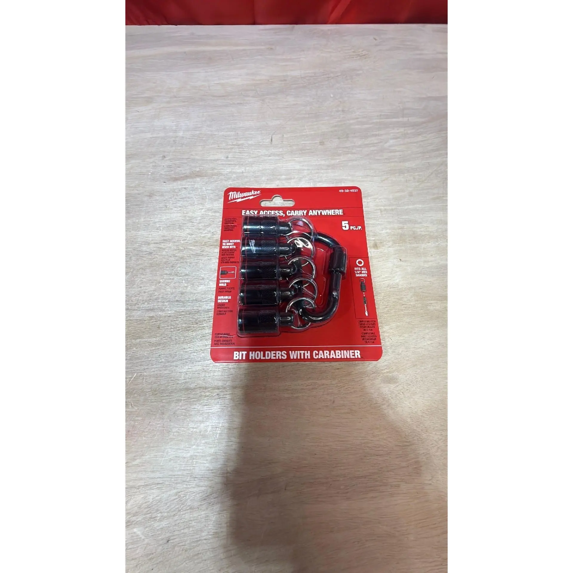 48-32-4537 Milwaukee Bit Holders with Carabiner