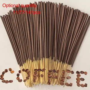 High-Quality Coffee Scented Incense Sticks, Natural Fragrance Powder Material, Long-Lasting Aroma Diffuser for Home Use, Set of 11/77/141 Pieces, Home Fragrance Decor