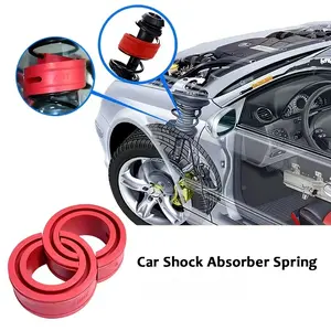 Car Shock Absorber Buffer Spring Damper, Heightening Pad Block, Modified Rubber Cushion, Car Accessories, Vehicle Suspension Parts