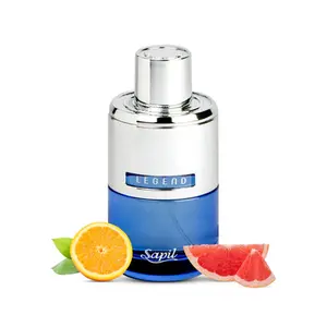 SAPIL Legend Spicy-Woody Masculine Fragrance EDP 100 mL - Vibrant Orange & Grapefruit with Bold Pepper & Vetiver