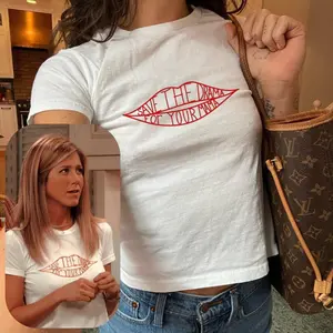 Save The Drama For Your Mama Baby Tee, Friends Series Rachel Green
