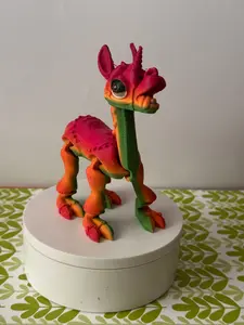 Milly The llama, Flexi, 3D