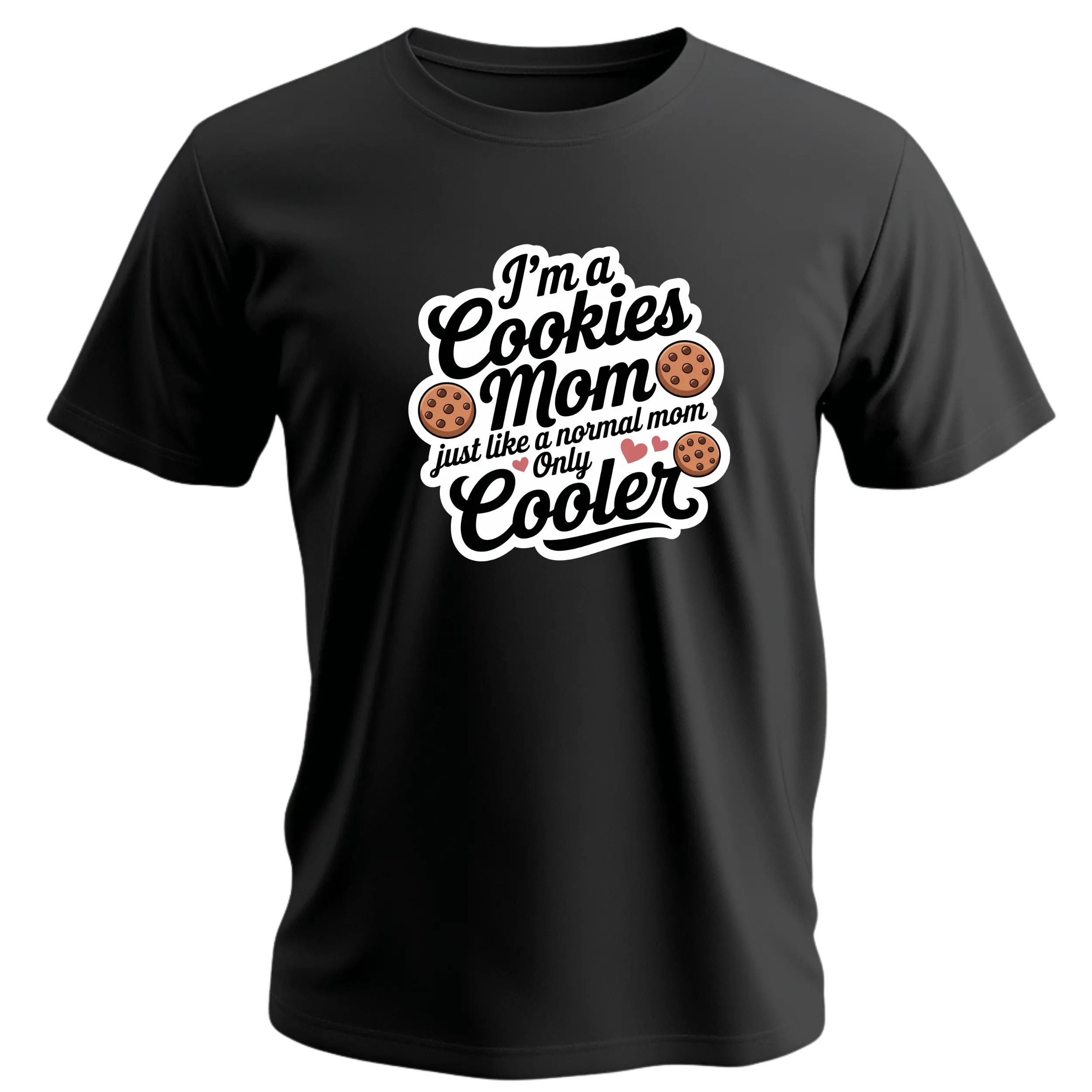 Cookies Mom Unisex Tee | Fun Gift for Cookie Lovers, Mother's Day Shirt, Baking Enthusiast Apparel, Cool Mom Tee, Kitchen Humor Clothing
