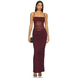 superdown Celeste Maxi Dress in Plum