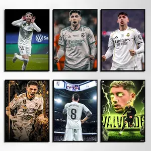 V-VALVERDE-ED Poster Waterproof HD Wall Sticker | Self-Adhesive Decorative Art Poster | Fade-Resistant Scratch-Proof for Long-Term Use | Easy to Apply and Clean | for Home Office Bedroom Living Room Kitchen Decor | Gift Idea