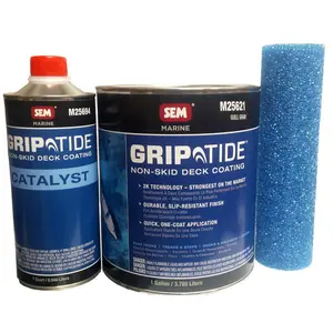 SEM Products SEM-M25620 Grip Tide Non-Skid Deck Coating, Gull Gray