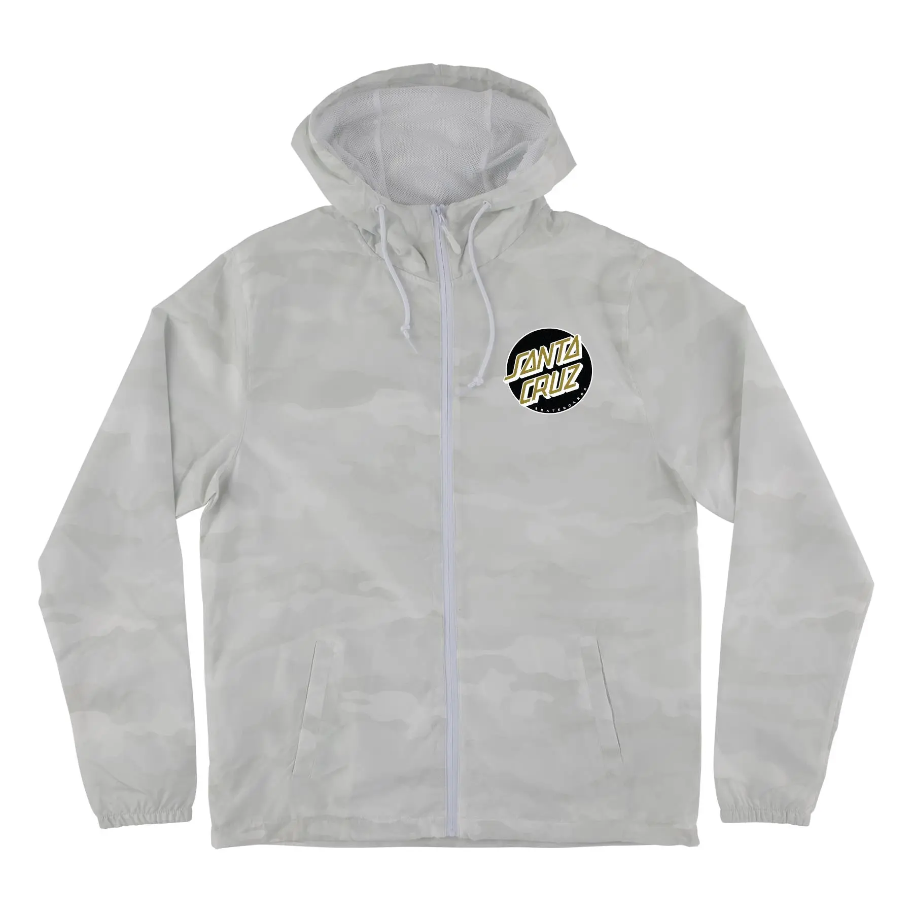Cruz Hooded Mens Santa Cruz Windbreaker