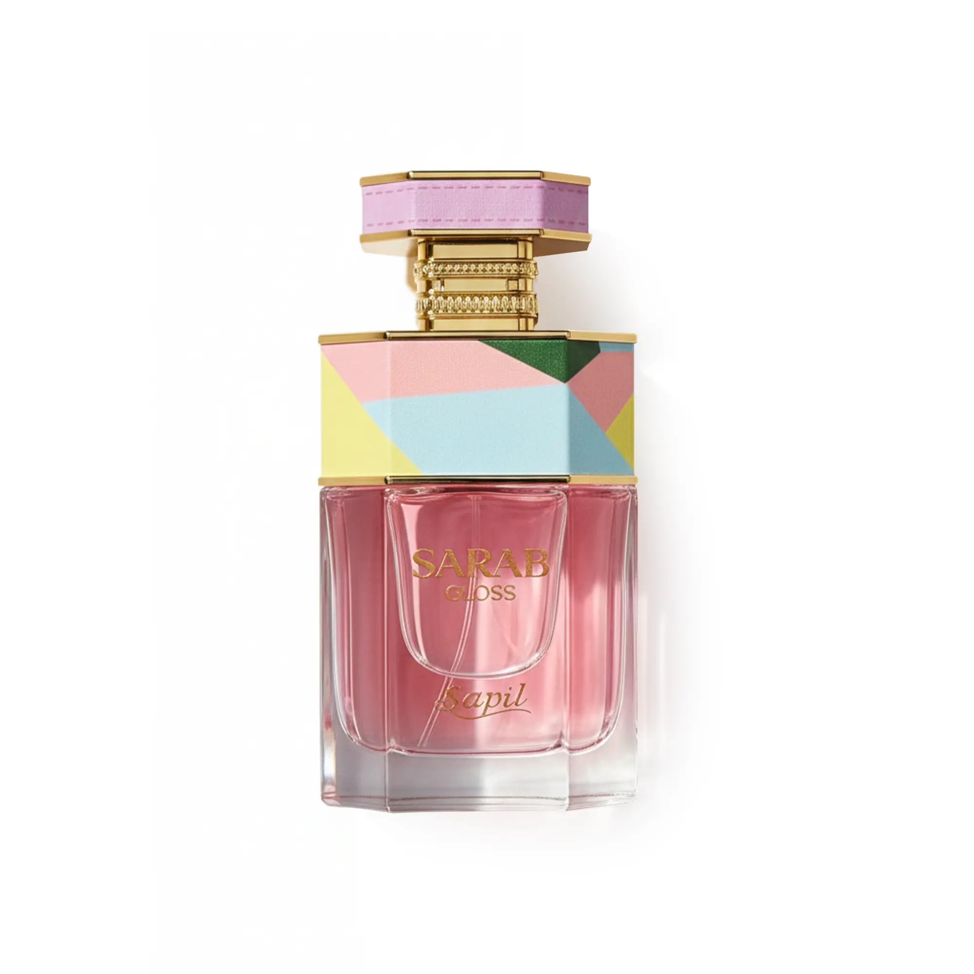 Sapil Sarab Gloss Perfume for Women – Pear Rose EDP 100 ml | Chic Romantic Evenings Long-Lasting Fragrance