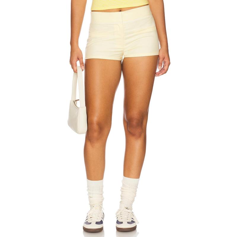 LIONESS Untamed Short in Cornsilk