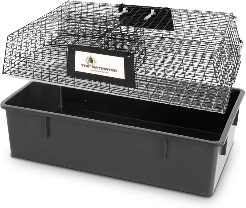 Rugged Ranch Ratinator Live Catch & Release Multi-Catch Rat Trap