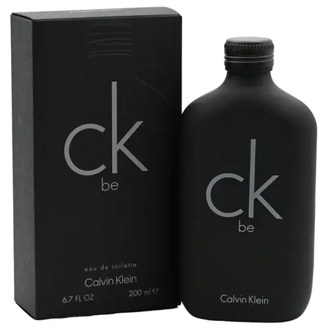 Calvin Klein CK BE Men's Eau de Toilette Spray - 6.7 fl oz Aromatic Citrusy Woody Fragrance with Bergamot, Mint, Magnolia, Peach, Sandalwood, Opoponax, Tonka Bean, Citrus Woody Musk, Intimate Warmth, New in Box Option, Men's Fragrances, Perfumes