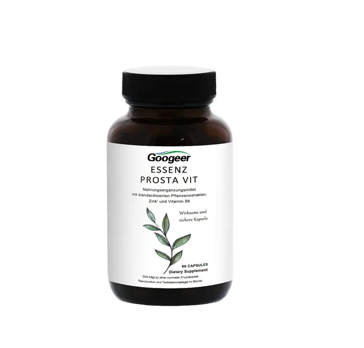 Men's Daily Wellness Support Capsules | With Zinc & Vitamin B6 | Vegan Dietary Supplement | 60 Capsules