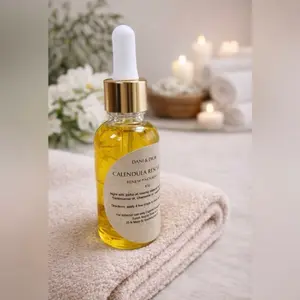 Calendulas Rescue Serum with Dried Organic Calendula 1oz