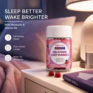 NMNOR Sleep Gummies - Strawberry Flavor, 60 ct (30-Day Supply) Healthcare