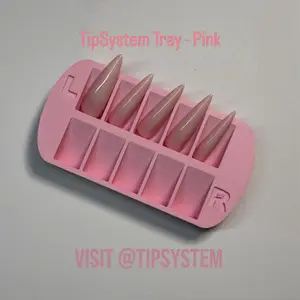 TipSystem - Nail Tip Tray - Solid Color