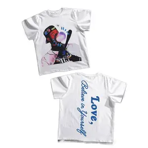 [⚾Sale Up To 50%]Unisex Letter & Baseball Print T-Shirt – Breathable Round Neck Tee, Regular Fit Casual Fashion Streetwear, Short Sleeve Summer Top, Funny Graphic Tee, Daily Wear Cotton Shirt for Men & Women, Trendy TikTok Viral Outfit