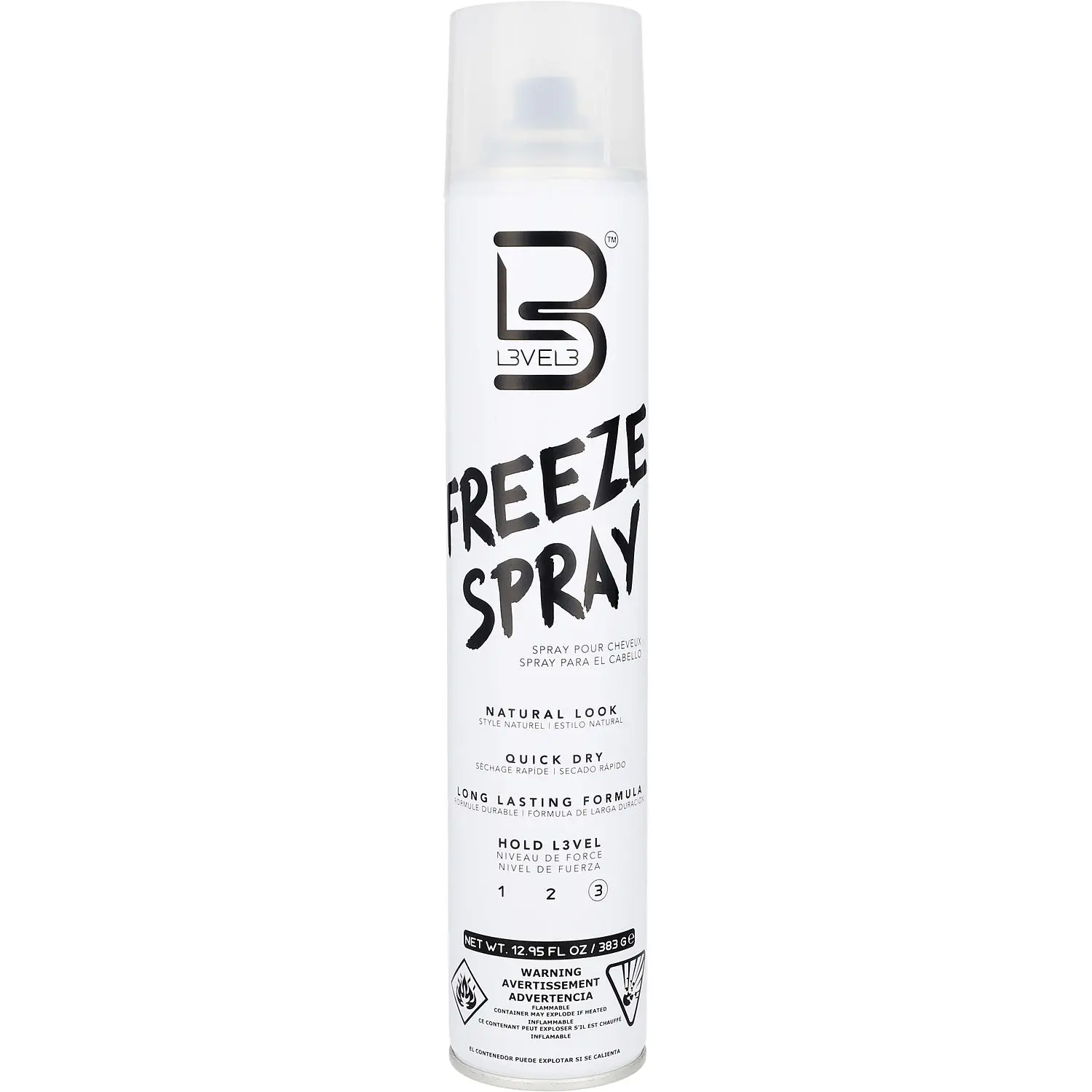 L3vel3 By L3vel3 Freeze Hair Spray For Unisex L3vel3 By L3vel3 Freeze Hair Spray For Unisex