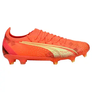 PUMA Womens Ultra Ultimate Firm GroundArtificial Ground Soccer Cleats  - Orange