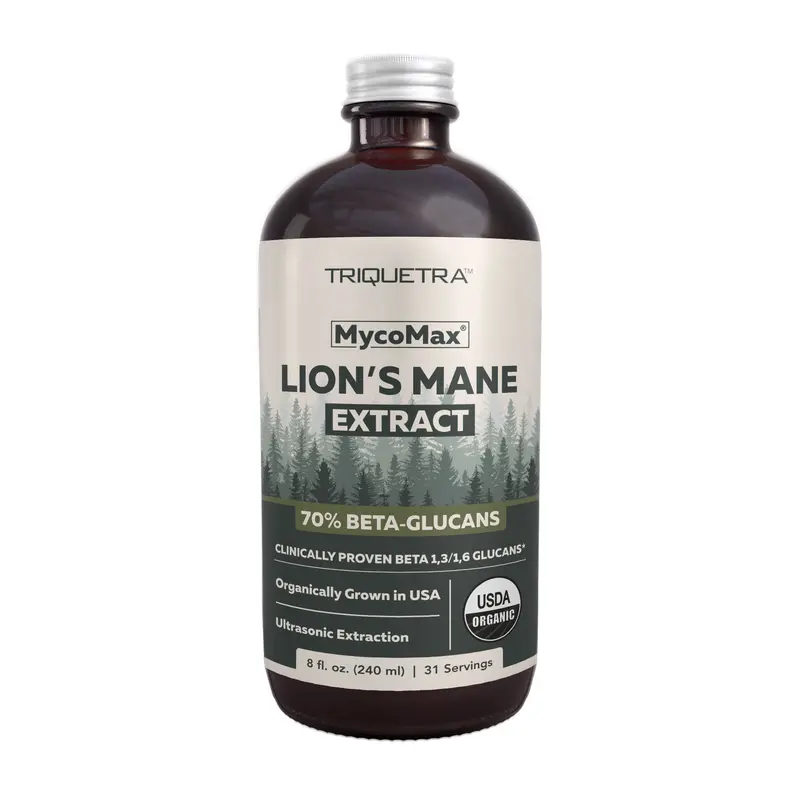 MycoMax Lion's Mane Extract - 70% Beta Glucans Healthcare Supplement Fitness