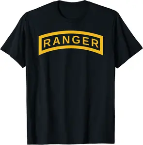 US Army Ranger Yellow Tab | Vintage Airborne Veteran Soldier T-Shirt - Emmadryden Shop 85B09H2GRRTG