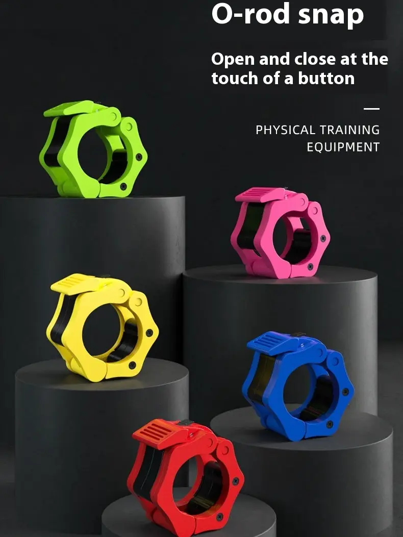 Eco-Friendly Quick-Release Barbell Clips - Secure Grip, Zero Slip Guarantee!