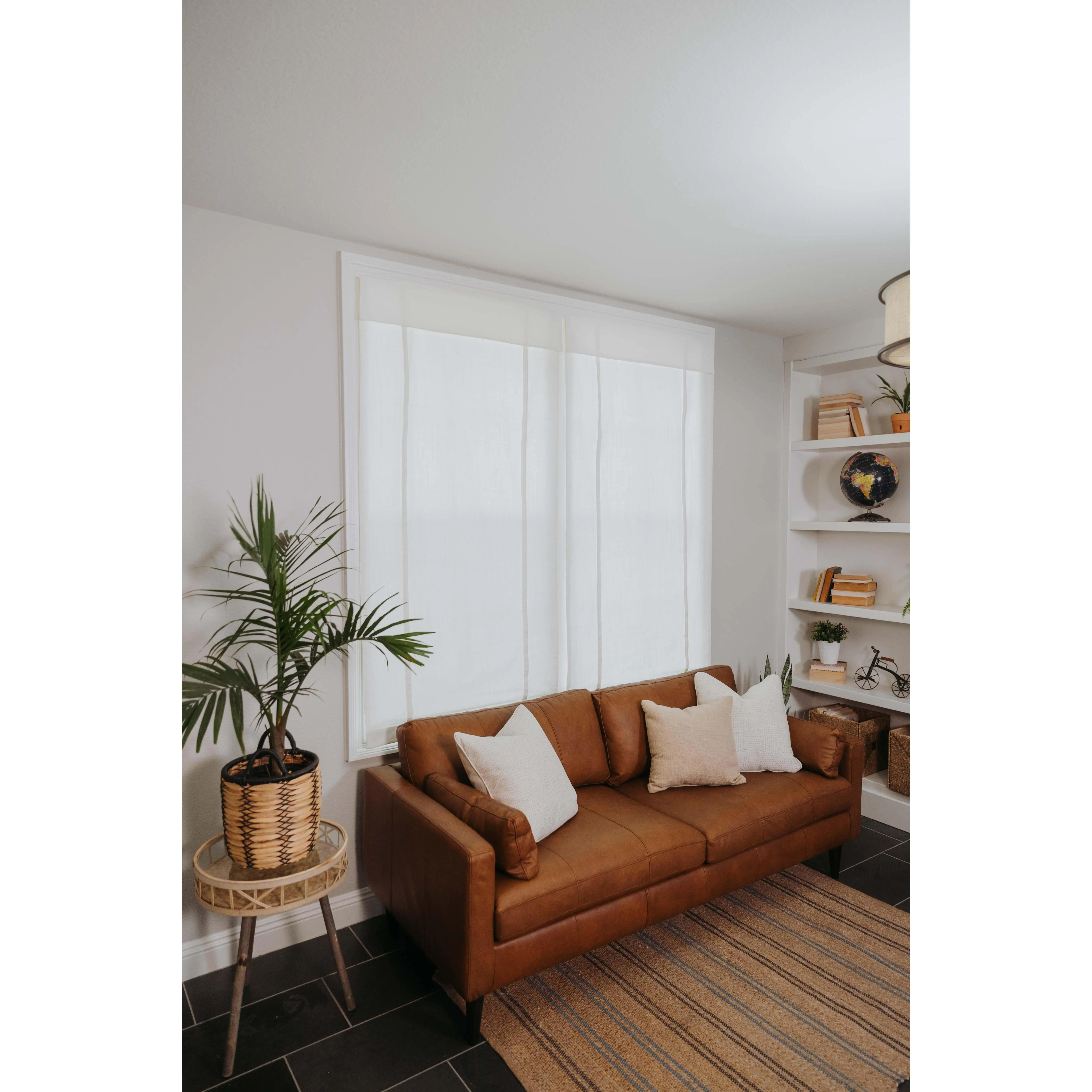 Off White Cascade Camalay® Curtain (double thickness) 1 panel