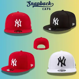 Premium MLB Baseball Cap NY Yankees LA Dodgers Braves White Sox Adjustable Snapback Hat Flat Bill Embroidered Logo Streetwear Hip Hop Fashion for Men Women Summer Outfit 2026