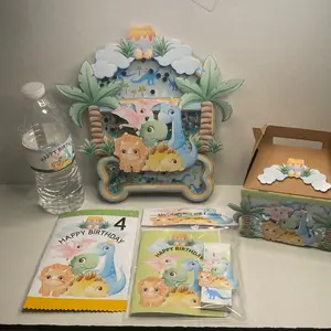 Dinosaur Baby Birthday Party Set